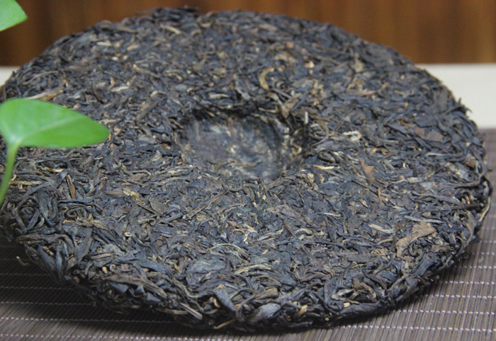 陳年普洱茶-陳年生茶 2005甲級大藍印青餅 400克