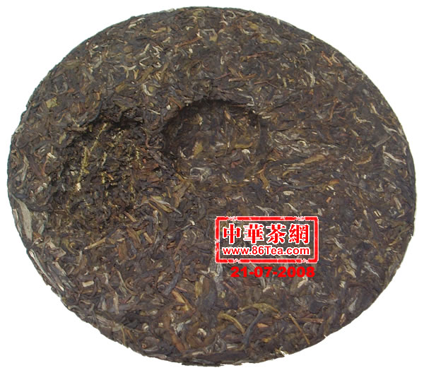 大益普洱茶 陳普洱茶 801大益陈年谷花茶饼 500克