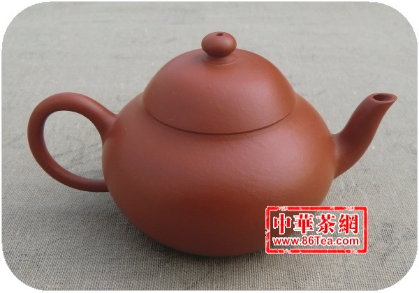 朱泥紫砂壶-梨型壶